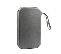 Funda de transporte para cámara, bolsa de almacenamiento rígida grande de 5,5 cm de grosor con bandeja interior desmontable, bolsas a prueba de golpes