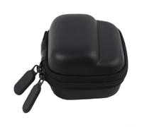Funda de transporte para cámara de acción para Insta360 Go3 3S | Bolsa protectora de cubierta de lente de carcasa dura, forro de terciopelo EVA de cuero PU, pequeño y ligero para viajes