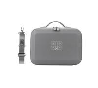 Funda de transporte para cuadricóptero, control remoto, carcasa rígida, bolsa de almacenamiento de viaje, a prueba de golpes, funda de viaje, Color gris