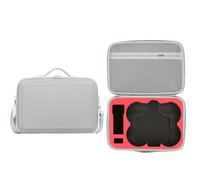 Funda de Transporte para dji Avata 360 Accesorios del Dron, Funda de Almacenamiento de PU y EVA, con Bandolera y Organizador para dji Avata 360 y Mando a Distancia RC 2 (Gris)