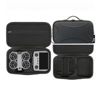 Funda de transporte para DJI Neo 2 Fly More Combo con mando a distancia RC 2, funda rígida portátil de viaje para dron Neo 2, baterías, hub de carga y accesorios, Sin patrón, Funda de transporte