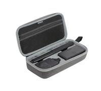 Funda de transporte para DJI Osmo 360 Adventure Combo Accesorios, bolsa de viaje de almacenamiento portátil para cámara OSMO 360, cubierta de silicona para lente, palo selfie, funda de batería y