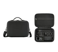 Funda de Transporte para dji Osmo Action 6, Bolsa Rígida de Almacenamiento, Bolso de Viaje, Bandolera Funda Protectora (Negro)
