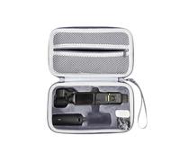 Funda de transporte para DJI Osmo Pocket 4, funda de almacenamiento portátil rígida compacta bolsa protectora de viaje para DJI Osmo Pocket 4 Creator Combo Accesorios, Gray, Sencillo