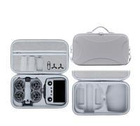 Funda de Transporte para el dji Neo 2 RC-2 All-in-One, Bolsa Protectora portátil de PU con Bandolera, Mando a Distancia RC 2, batería, Base de Carga y Accesorios, Sin Estampado