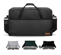 Funda de transporte para estufa de camping Coleman de 2 quemadores, bolsa de transporte para estufas Camp Chef Everest de 2 quemadores | Bolsa de almacenamiento resistente al agua | Correa de hombro