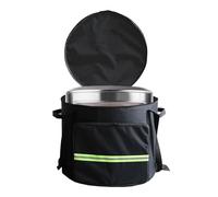 Funda de transporte para horno de pizza | Funda para parrilla impermeable | Bolsa de almacenamiento a prueba de polvo para horno de pizza para autocaravana, cocina, fiesta, balcón, restaurante