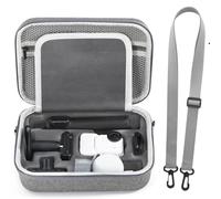 Funda de Transporte para Insta360 Go Ultra, Bolsa Portátil de Nailon con Correa para el Hombro, Carcasa Rígida de Gran Capacidad para Palo Selfie y Otros Accesorios