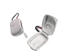 Funda de transporte para Insta360 GO Ultra, mini bolsa de almacenamiento contra el polvo, a prueba de golpes, organizador de viaje, bolsa de protección con mosquetón, accesorios para cámara, Gray