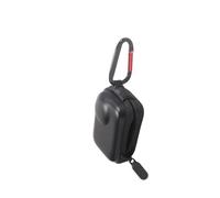 Funda de transporte para Insta360 GO Ultra, mini bolsa de almacenamiento contra el polvo, a prueba de golpes, organizador de viaje, bolsa de protección con mosquetón, accesorios para cámara, Black