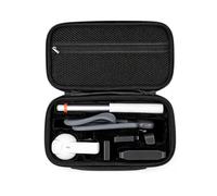 Funda de transporte para Insta360 X6 Essentials, bolsa de almacenamiento portátil grande, funda protectora rígida para palo selfie de 114 cm, soporte para correa para el cuello, funda de carga