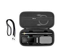 Funda de transporte para Insta360 X6 Essentials Bundle Accesorios, bolsa de almacenamiento de poliuretano, funda protectora rígida, organizador portátil, bolsa de transporte impermeable con correa