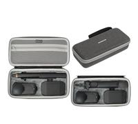 Funda de transporte para Insta360 X6 (para palo selfie de 114 cm o trípode plegable), bolsa de almacenamiento portátil de viaje rígida para accesorios de cámara de acción Insta 360 X6