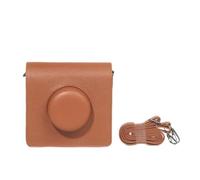 Funda de transporte para instax Wide Evo, organizador de hombro, accesorios de cámara de almacenamiento, Brown, Anticaídas