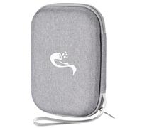 Funda de transporte para lengua para saxofón con bolsillo de malla, bolsa portátil con cremallera, impermeable, para clarinete para guardar 20 bolsas portátiles con cremallera con bolsillo de malla