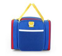 Funda de transporte para Little Tikes Story Dream Machine con bolsillos visibles, organizador de juguetes de viaje con correa y compartimentos, resistente al agua, bolsa de transporte, Blue, Bolsa