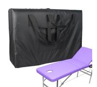 Funda de transporte para mesa de masaje, bolsa de transporte ligera, soporte de asa fuerte, soporte de mesa plegable, protección de cubierta resistente, configuración de visita a casa de terapeuta