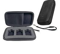 Funda de transporte para micrófono Rode GO 2, carcasa rígida de EVA, bolsa de almacenamiento protectora de viaje para micrófono inalámbrico Go2 Rode (negro)