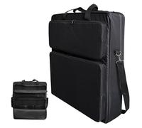 Funda de transporte para panel solar, funda de transporte acolchada de viaje, bolsa de almacenamiento protectora impermeable para playa, patio, jardín, carretera, festival, hogar, viajes al aire libre