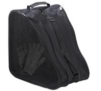 Funda de transporte para patines de ruedas, 3 compartimentos a prueba de | Bolsa de patinaje sobre hielo, correa de hombro portátil para bolsa de patinaje sobre hielo, equipo de patinaje