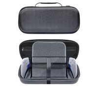 Funda de transporte para PlayStation Portal portátil duro PlayStation 5, funda protectora anticaídas para consola portal PS5, negro-2