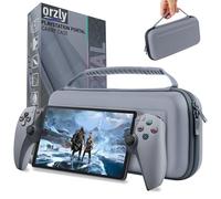 Funda de transporte para PlayStation Portal Remote Player para consola PS5 que sostiene accesorios y ofrece protección de viaje y almacenamiento para auriculares, cargador, auriculares y más