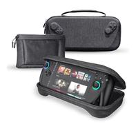 Funda de transporte para ROG XBOX Ally/ROG XBOX Ally X Carcasa para consola de videojuegos Tejido Oxford 1680D de alta densidad + bolsa de almacenamiento a prueba de golpes EVA con bolsillo extraíbl