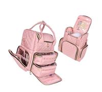 Funda de transporte para técnicos profesionales, incluye diseño a prueba de golpes y correa de equipaje, perfecta para guardar 130 botellas de esmalte de gel, bolsa de manicura multifuncional, b, One