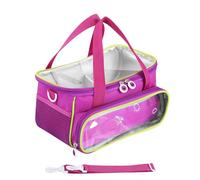 Funda de transporte para Toniebox | Bolsa de almacenamiento para Toniebox | Bonita bolsa de almacenamiento para altavoces | Bolsa de almacenamiento de audio con correa para el hombro y barra de asa |
