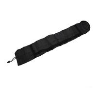 Funda de transporte para trípode, bolsa de almacenamiento con cordón ajustable para soporte de micrófono, tapete de yoga ligero, bolso portátil para fotografía al aire libre, camping, viajes, negro (E