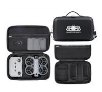 Funda de transporte rígida para DJI Neo 2, bolsa de almacenamiento portátil de gran capacidad con correa para el hombro para Neo2 Motion Fly More Combo, RC-N3, hub de carga de batería y accesorios