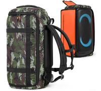 Funda de transporte suave compatible con JBL para altavoz PartyBox 320, bolsa de viaje protectora con correa para el hombro, bolsa grande para altavoz con asa (verde)