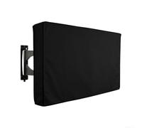 Funda de TV para exteriores de tela Oxford 210D diseñada para resistir la degradación UV, la penetración del agua y la acumulación de polvo durante la exposición prolongada al aire libre (36-38