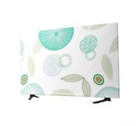 Funda de TV para pantallas de 24 a 65 pulgadas, protector de polvo elástico, funda de poliéster para uso doméstico, color gris (43 pulgadas)