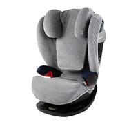 Funda de verano universal gris compatible con Cybex Pallas S-fix Pallas M-Fix Solution S-fix Solution M-fix Solution Sifix (Solution S S2 M Fix Sifix)