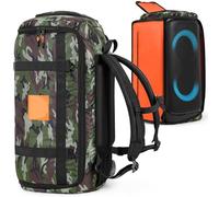 Funda de viaje compatible con altavoces y accesorios JBL PARTYBOX 320, bolsa de transporte para altavoz portátil, funda protectora antipolvo, Color camuflaje., informal