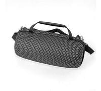 Funda de viaje para altavoz JBL Charge 6, resistente al agua, caja rígida de EVA con bolsillo organizador de red, compacta 26 x 12,5 cm