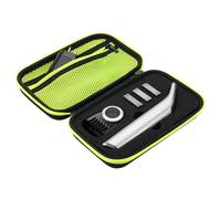 Funda de Viaje para cortacésped Philips OneBlade Pro QP6520, QP6510, Carcasa rígida de EVA con Esponja, Funda Protectora para OneBlade Pro (Amarillo), Verde para Qp65, Moderna