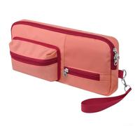 Funda de viaje para Logitech Pop-Keys, carcasa rígida protectora para teclado y mouse, almacenamiento de EVA con compartimentos (rojo)