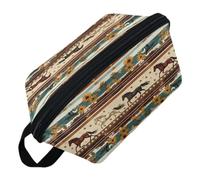Funda de viaje para sujetador, 25 x 21 x 21 cm, bolsa portátil de almacenamiento de ropa, bolsa de ropa interior con estampado colorido portátil, funda de almacenamiento para ropa interior y