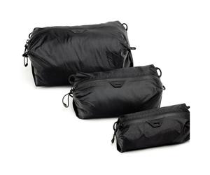 Funda de viaje Peak Design Ultralight Mesh Packing Cube BUNDLE XXS-XS-S Color: negro