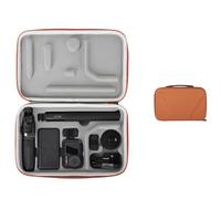 Funda de viaje portátil para cámara de acción DJI OSMO 5 Pro/4/3, bolsa combinada estándar, bolsa combinada de aventura, a prueba de golpes, a prueba de arañazos, piel sintética, material EVA,