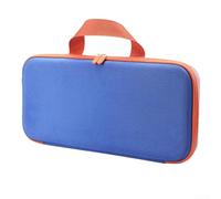 Funda de Viaje rígida de EVA portátil, Funda rígida para Dyson Airstrait HT01, Bolsa de Viaje Impermeable a Prueba de Golpes con Bolsillo de Malla para Accesorios de alisador, Azul, 18.5x8.2x2.3in