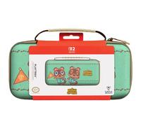 Turtle Beach PlayTrek Funda de Viaje para Nintendo Switch 2 | Animal Crossing Timmy y Tommy, con licencia para Nintendo Switch 2, almacenamiento, soporte para tarjetas de juego