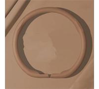 Funda de Volante calefactable Protector para Volante de Coche para Geely Riddara RD6 2025 2026, Accesorios Interiores de Coche Antideslizantes y Transpirables(Mocha Brown-D)