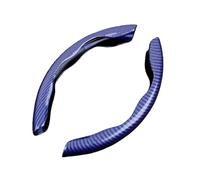 Funda De Volante De Coche Funda Volante Fibra Carbono Antideslizante para Suzuki para Vitara para Baleno para Alto para Samurai para Ciaz(Blue)