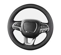 Funda De Volante De Coche para Dodge para Challenger para Charger 2015-2021 para Dodge para Durango 2018 2019 2020-2021 Funda para Volante Coche Cubierta De Volante(Blue Thread)