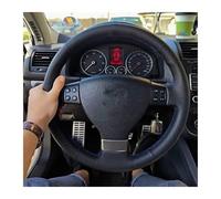 Funda De Volante De Coche para Golf 5 Mk5 para GTI para VW para 5 para Passat R GT 2005 Funda Volante Coche Microfibra Cosida A Mano Cubierta De Volante(Red Thread)