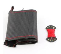 Funda de Volante de Cuero Negro Cosida a Mano para BMW E46 E39 330i 540i 525i 530i 330Ci M3 2001-2014. Funda de Volante de Microfibra Transpirable.