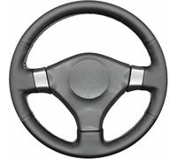 Funda de Volante de Cuero Negro Cosida a Mano, para Nissan 200SX S15 / Silvia/Skyline R34 GTR GT-R